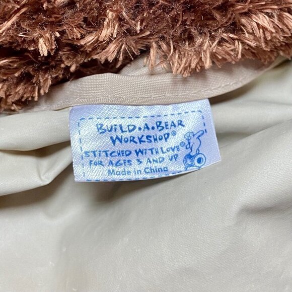 Build A Bear Monkey Plush Fisherman Safari Stuffed Animal 19” Tall BAB Doll - Picture 10 of 12